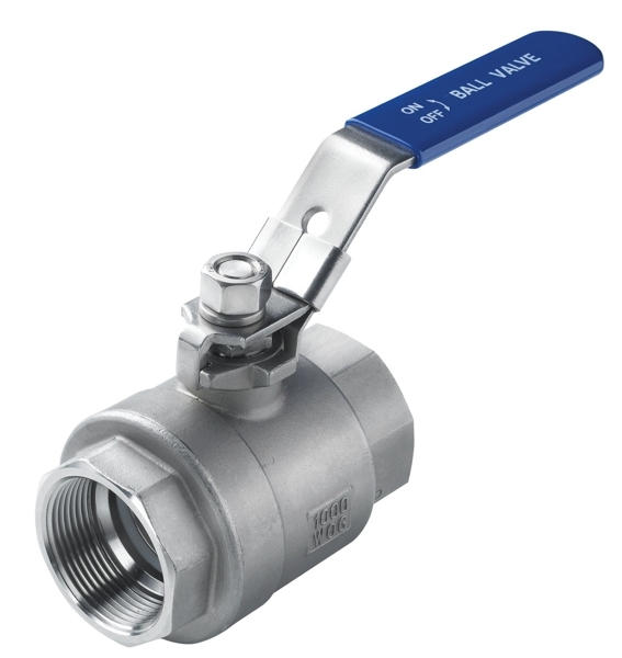 V-Quipment Stainless Steel Ball Valve 1-1/2in G-Thread
