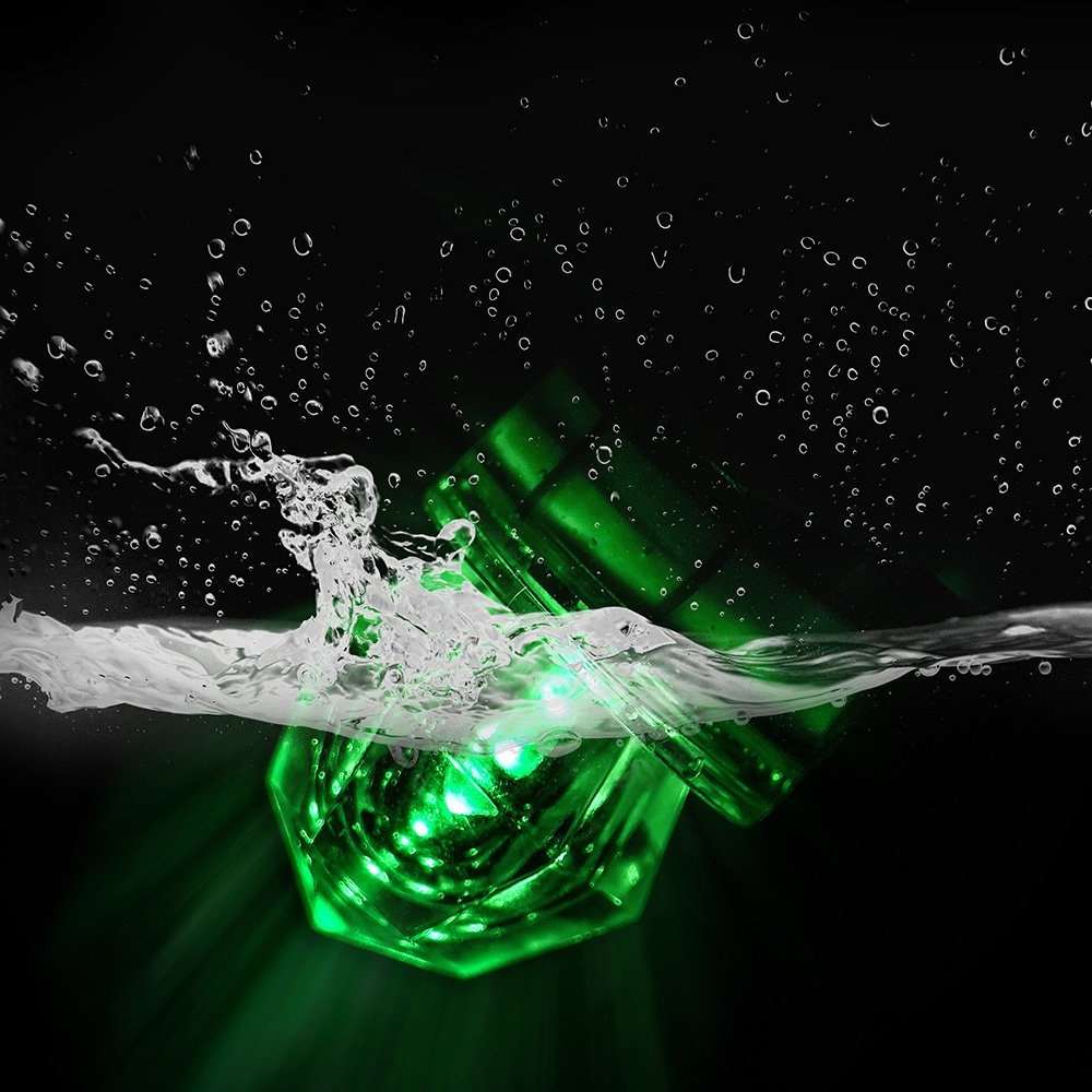 Bluewing Water Activated Diamond Deep Drop LED Light Twin Pack