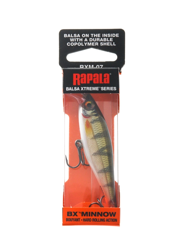 Rapala BX Trolling Minnow Lure 70mm 7g Redfin Perch