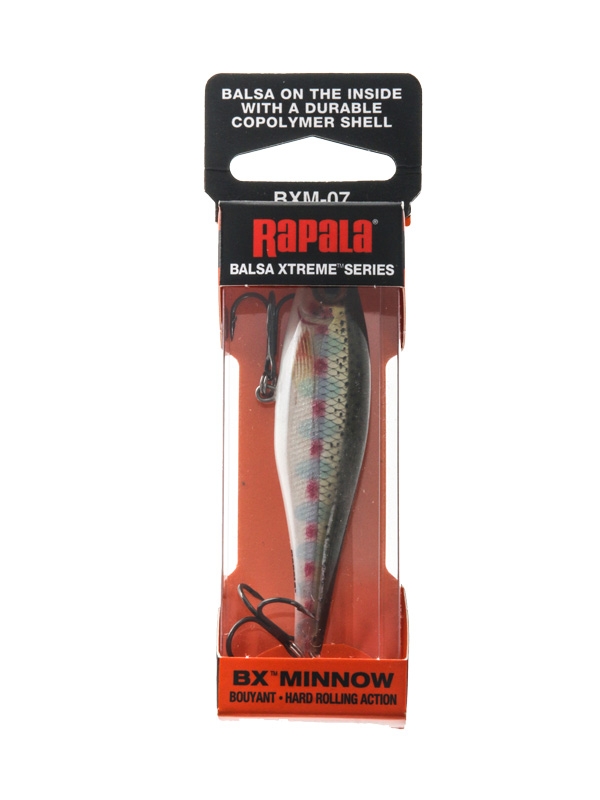 Rapala BX Trolling Minnow Lure 70mm 7g Rainbow Trout