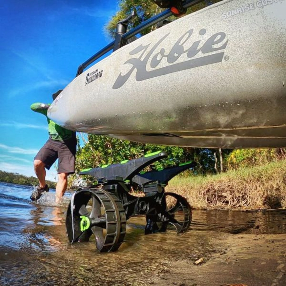 C-Tug R Kayak Trolley with Kiwi Puncture-Free Wheels C-Tug R Kayak Trolley with Kiwi Puncture-Free Wheels