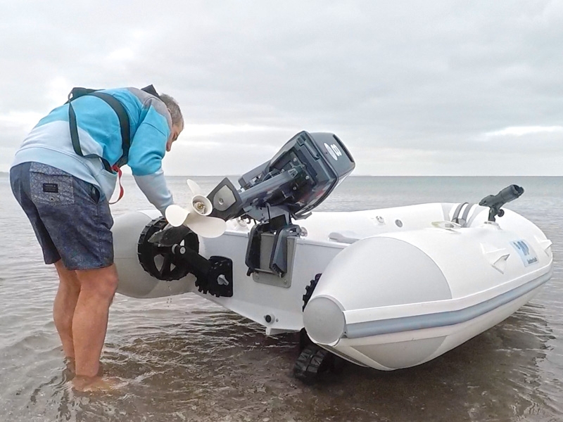 C-Tug Puncture-Free Dinghy Wheels