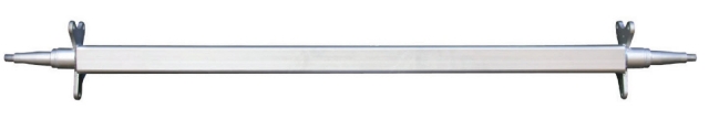 Trojan Galvanised Non Brake Axle 1500kg