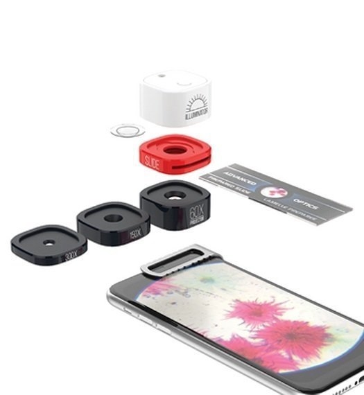 Konus Micro Clip Microscope Set for Smartphone