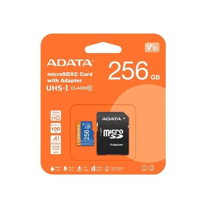 ADATA Premier Micro SDXC Card Adaptor 256GB