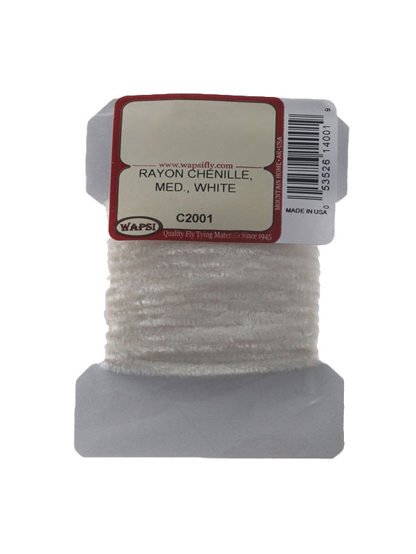 Wapsi Rayon Chenille White M