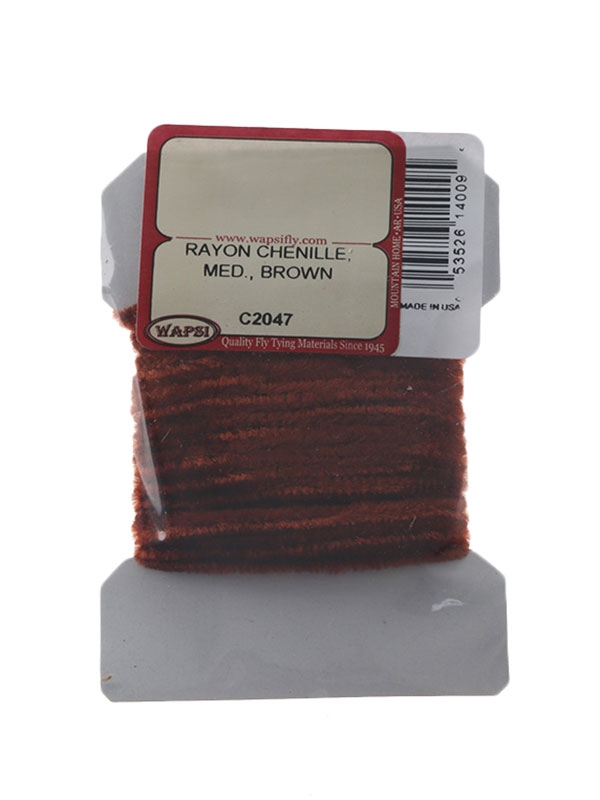Wapsi Rayon Chenille Brown M