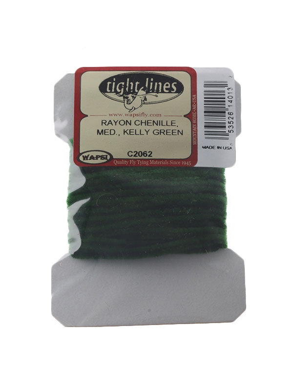 Wapsi Rayon Chenille Kelly Green M