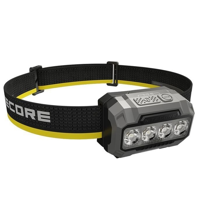 NITECORE USB Rechargeable LED Headlamp 600 Lumen Black