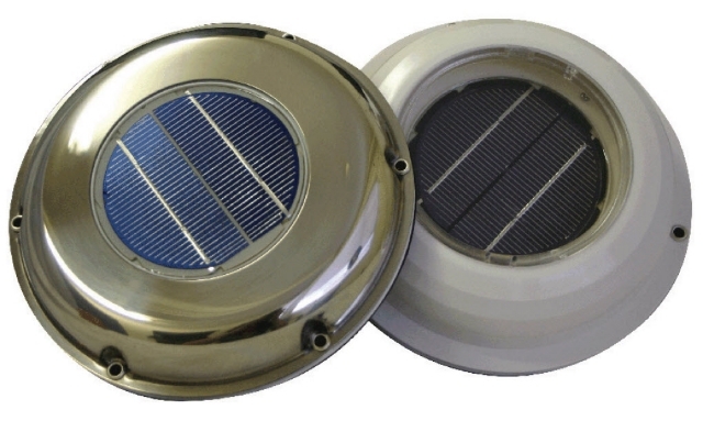 Trojan Solar Vent Stainless Steel Cowling