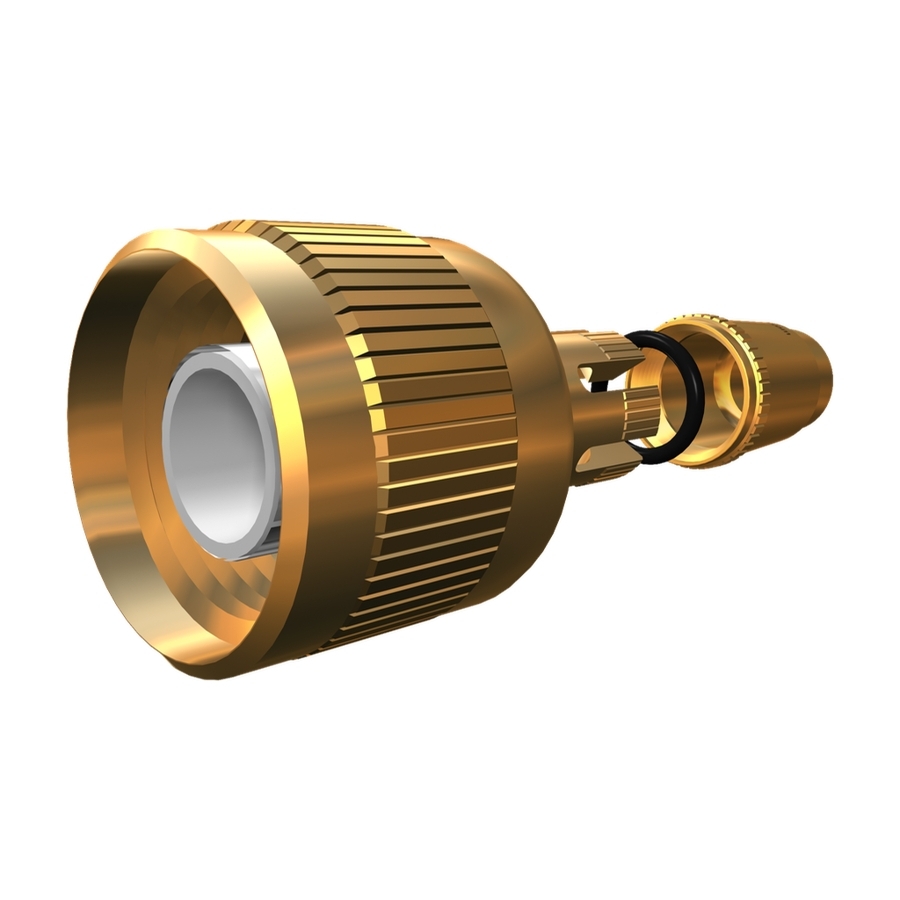 Solderless N Coax Connector RG-58