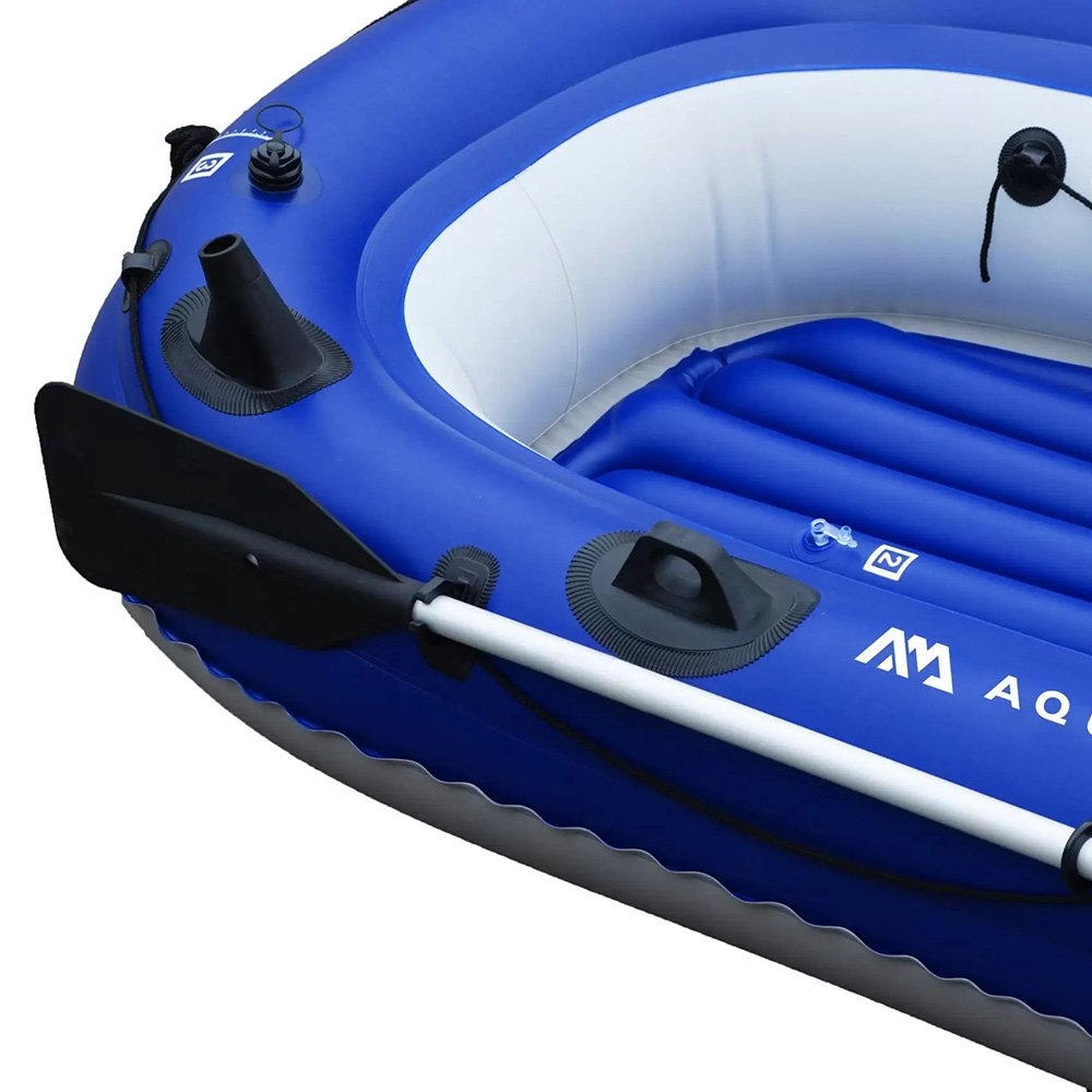 Aqua Marina Wildriver 3-Person Inflatable Boat Package with Trolling Motor 9ft 3in 180W