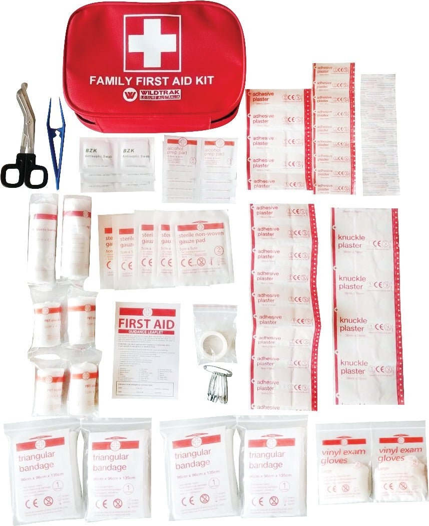 Wildtrak 80-Piece Family First Aid Kit