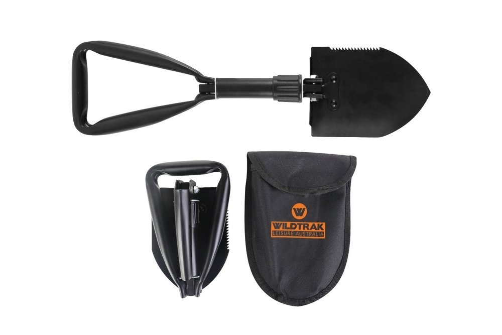 Wildtrak Folding Shovel with Pickaxe 