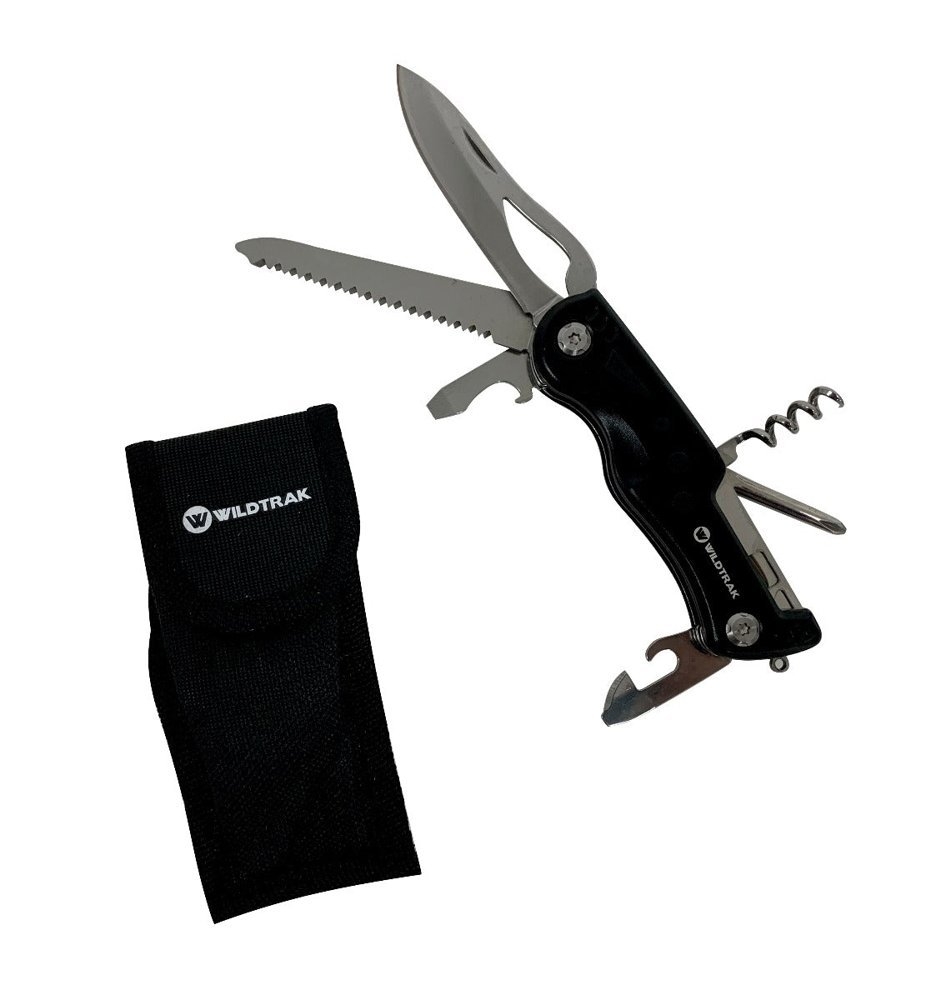 Wildtrak 9-in-1 Multi-Function Tool with Pocket Knife