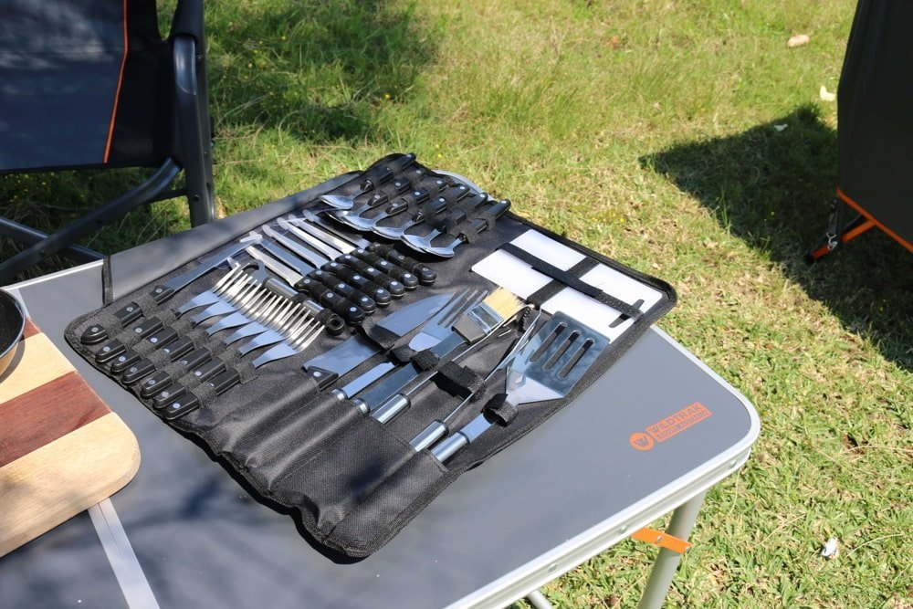 Wildtrak 26-Piece Stainless Steel Cutlery and BBQ Set