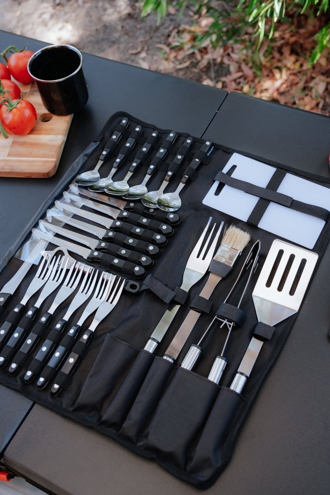 Wildtrak 26-Piece Stainless Steel Cutlery and BBQ Set