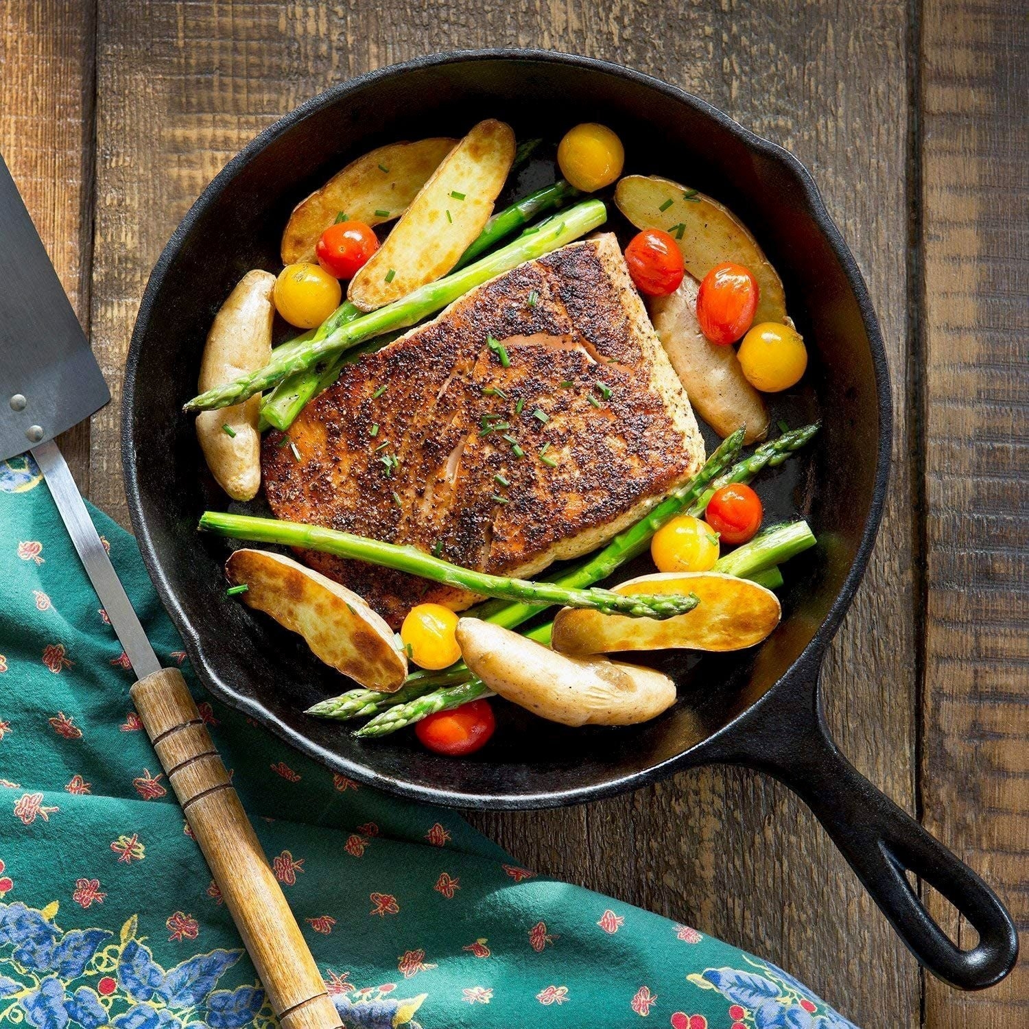 Wildtrak 3-Piece Cast Iron Frypan Set 15cm/20cm/25cm