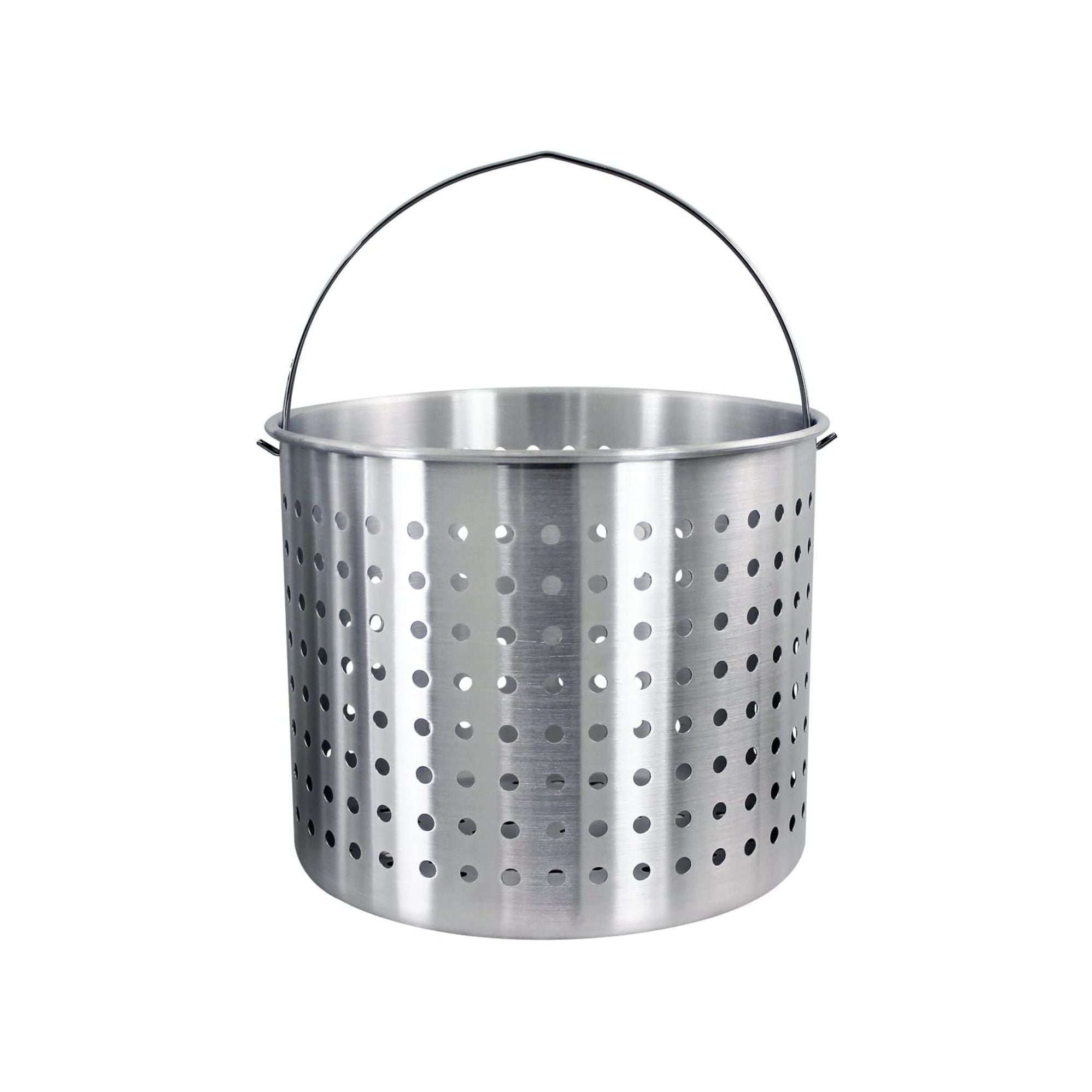 Wildtrak Aluminium Crab Cooker Stock Pot with Basket/Handles/Lid/Strainer 40L/42qt