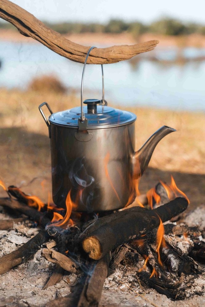 Wildtrak Stainless Steel Billy Teapot 2.8L