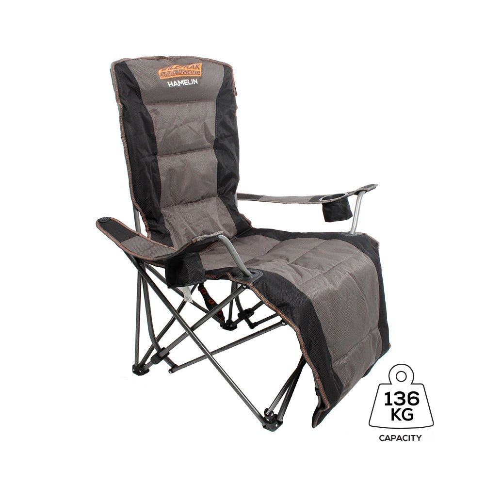 Wildtrak Hamelin Recliner Folding Camping Chair