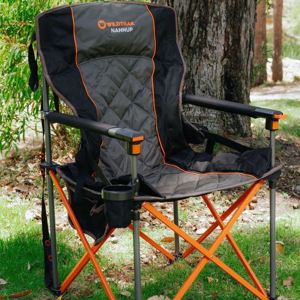 Wildtrak Nannup Folding Camp Chair with Lumbar Support