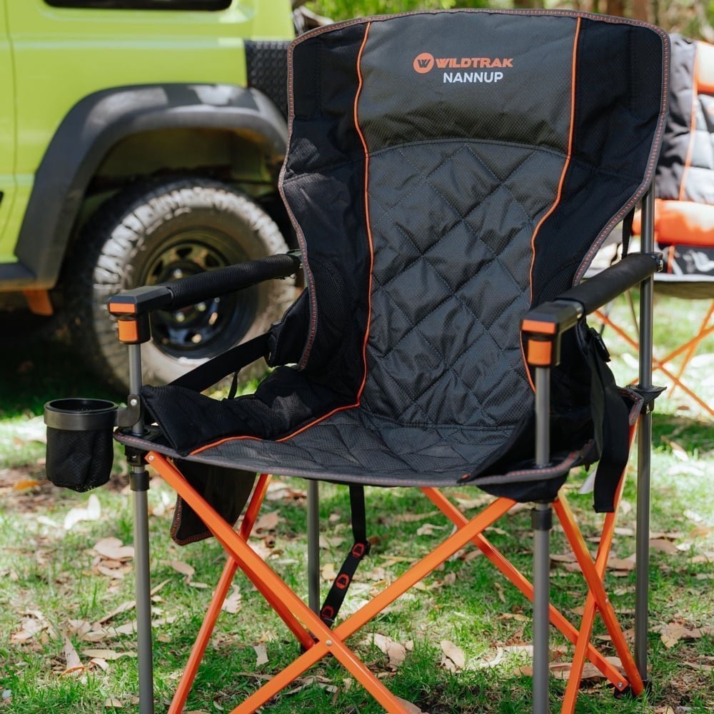 Wildtrak Nannup Folding Camp Chair with Lumbar Support