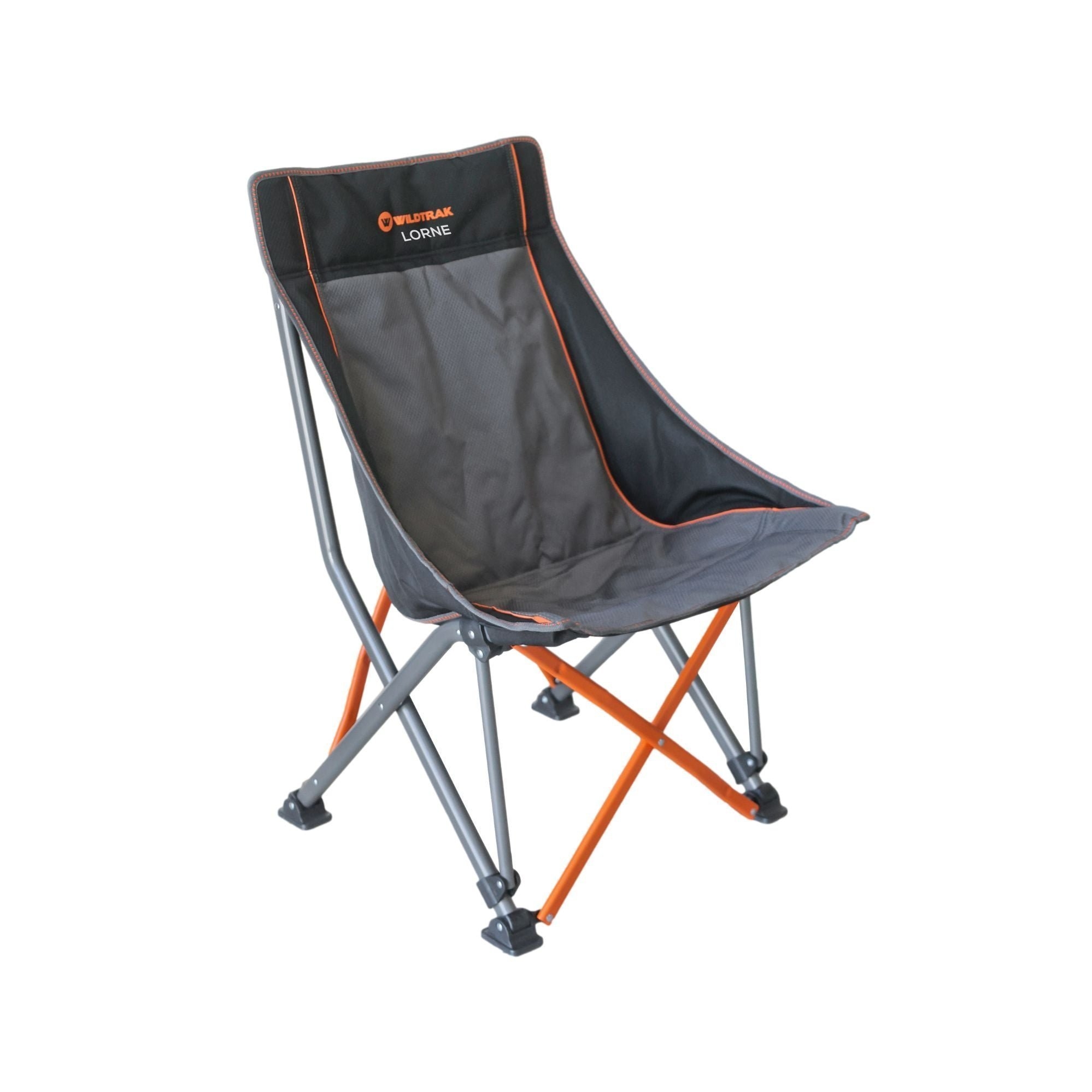 Wildtrak Lorne Easy Fold Compact Contoured Ergonomic Camp Chair 150kg