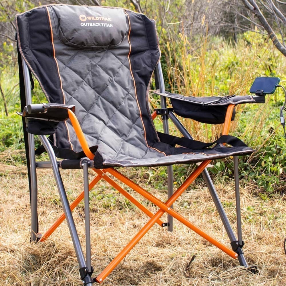 Wildtrak Outback Titan Deluxe 300kg Camping Chair