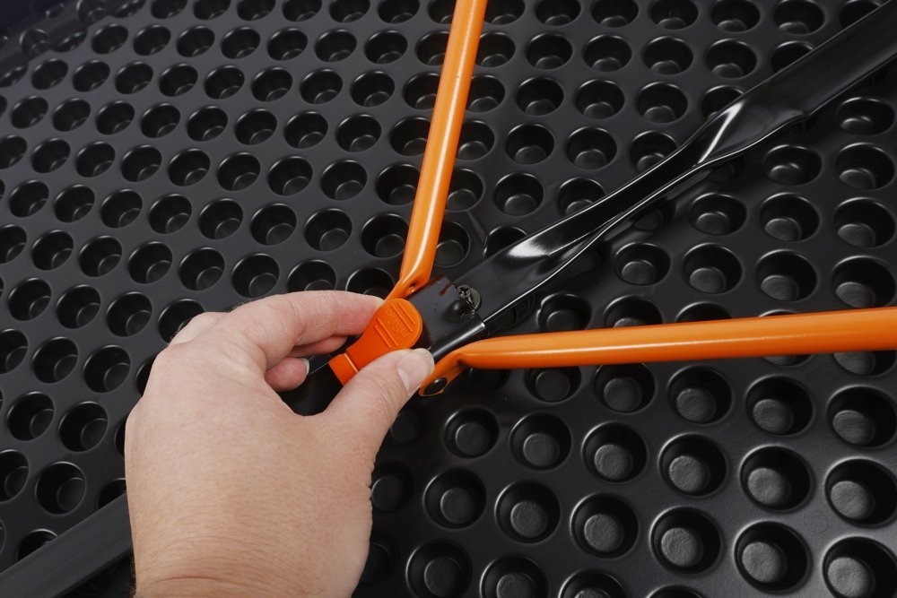 Wildtrak Bi-Fold Aluminium Camping Table 182 x 76 x 73cm