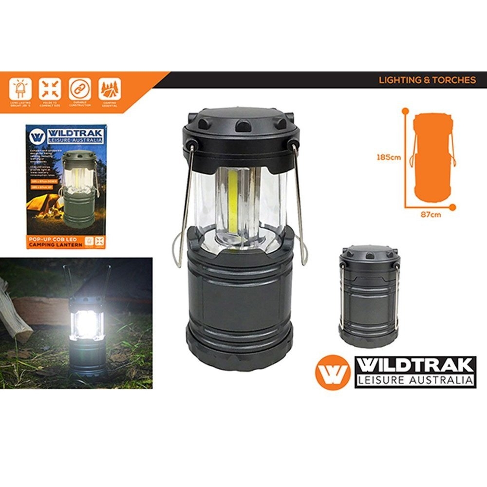 Wildtrak Pop Up COB LED Camping Lantern 500lm
