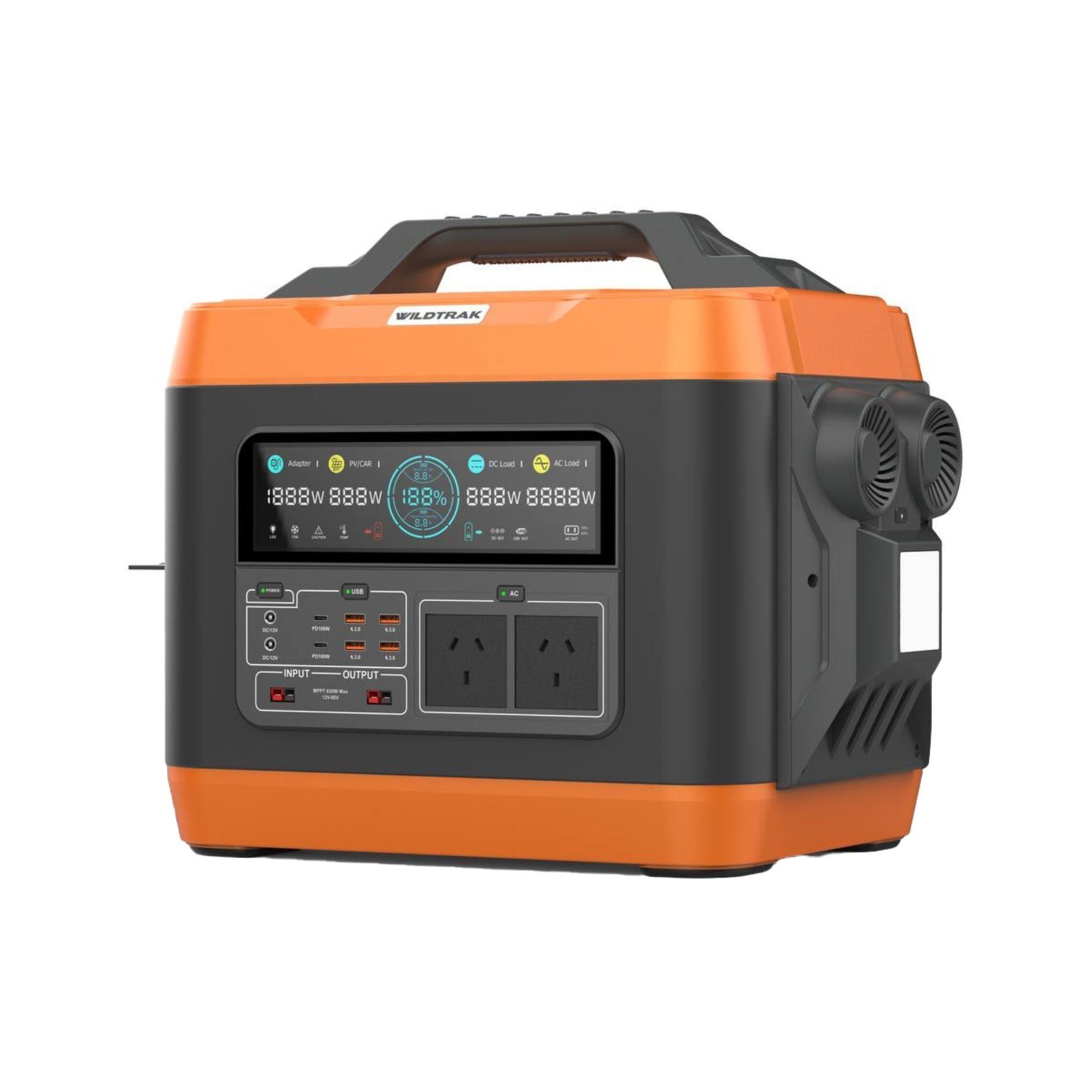 Wildtrak Power Tank Pro 3000 Portable Power Station 225Ah LiFePO4 Battery