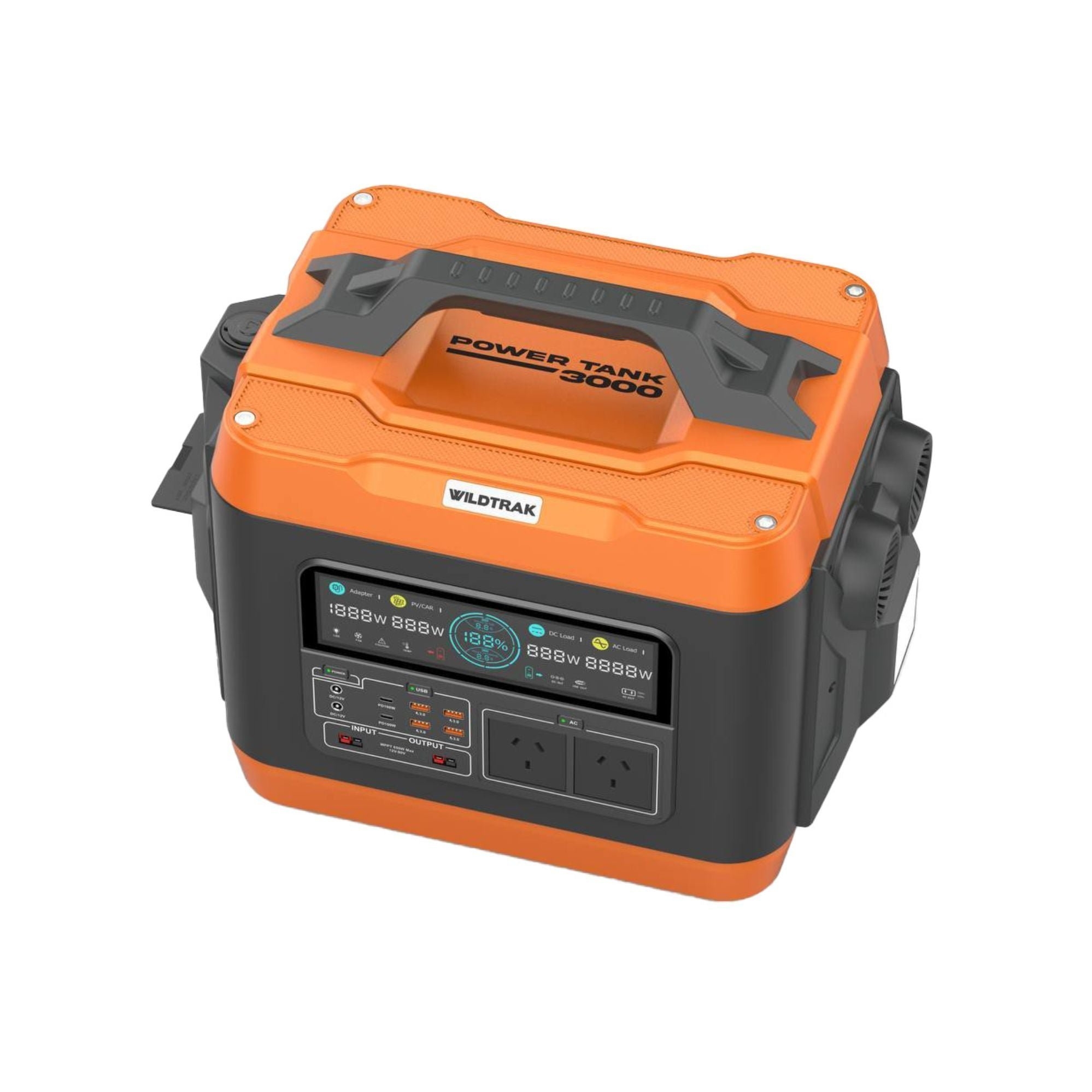 Wildtrak Power Tank Pro 3000 Portable Power Station 225Ah LiFePO4 Battery