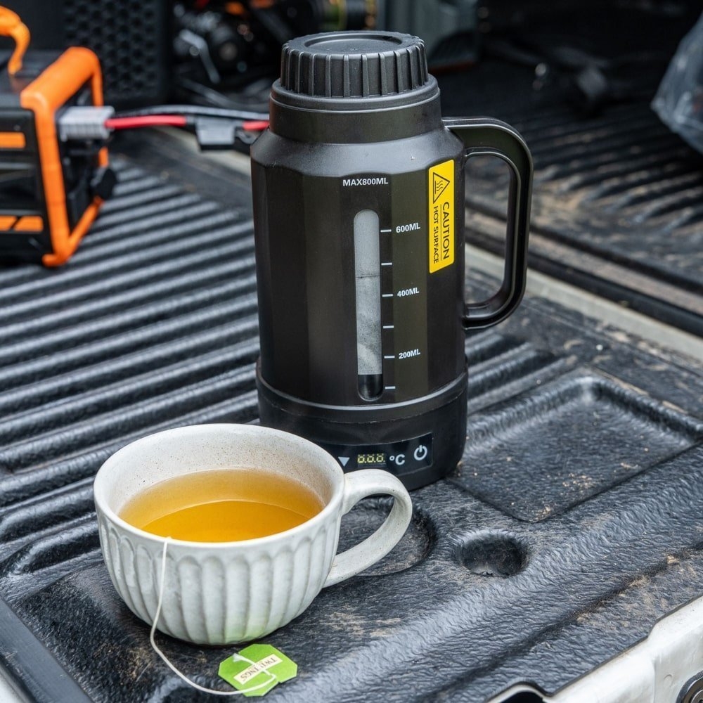 Wildtrak Offroad 12V Electric Kettle with Anderson Plug 800ml