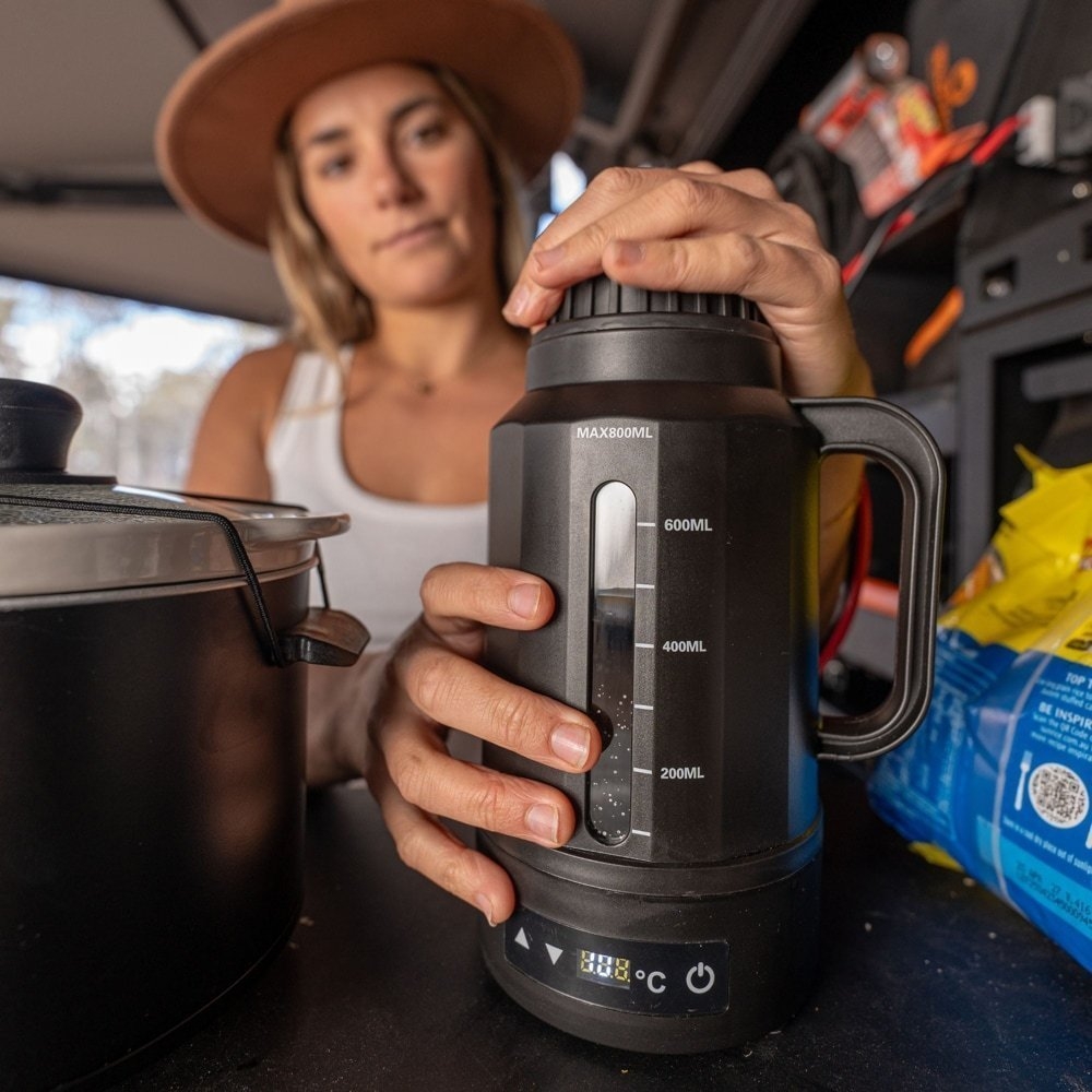 Wildtrak Offroad 12V Electric Kettle with Anderson Plug 800ml