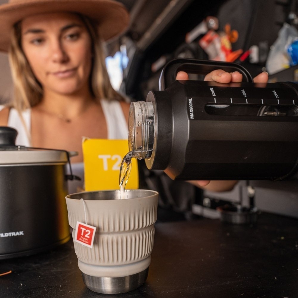 Wildtrak Offroad 12V Electric Kettle with Anderson Plug 800ml