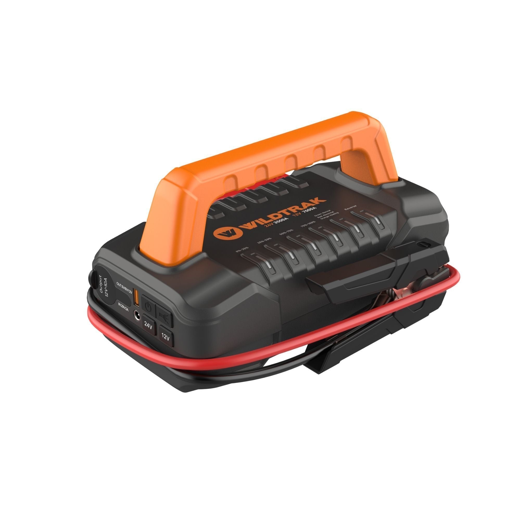 Wildtrak Heavy-Duty 7000A 12/24V Lithium Jump Starter