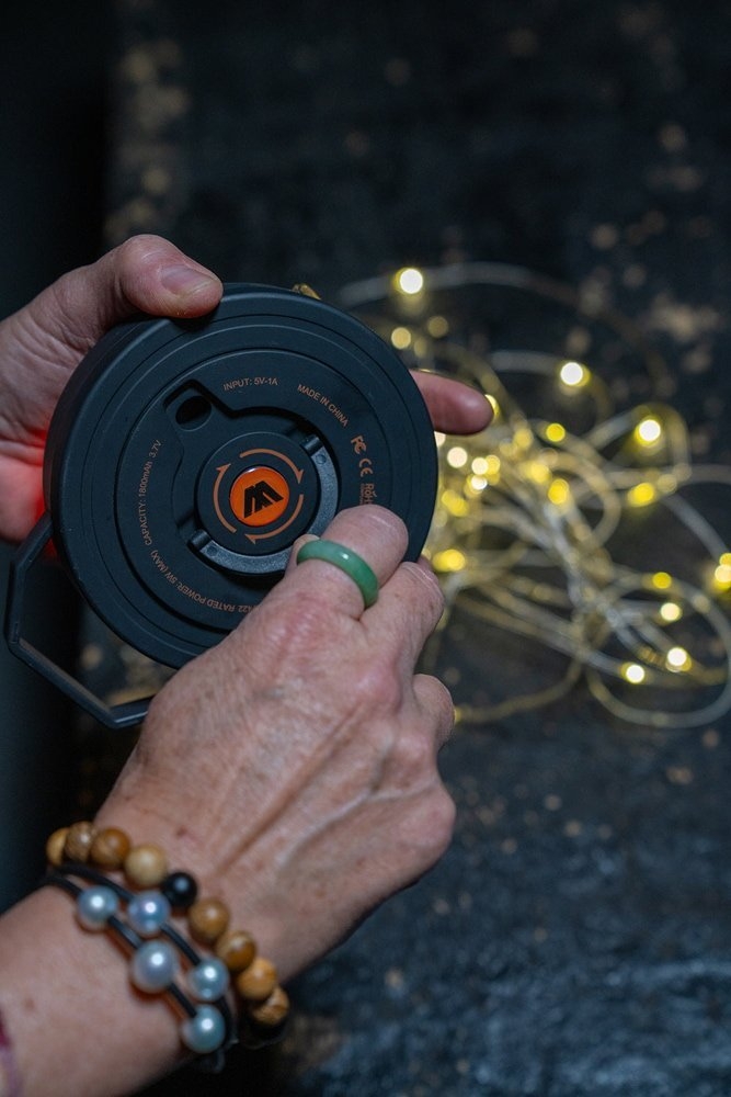 Wildtrak Rechargeable LED Camping Lantern / String Light 10m 200lm