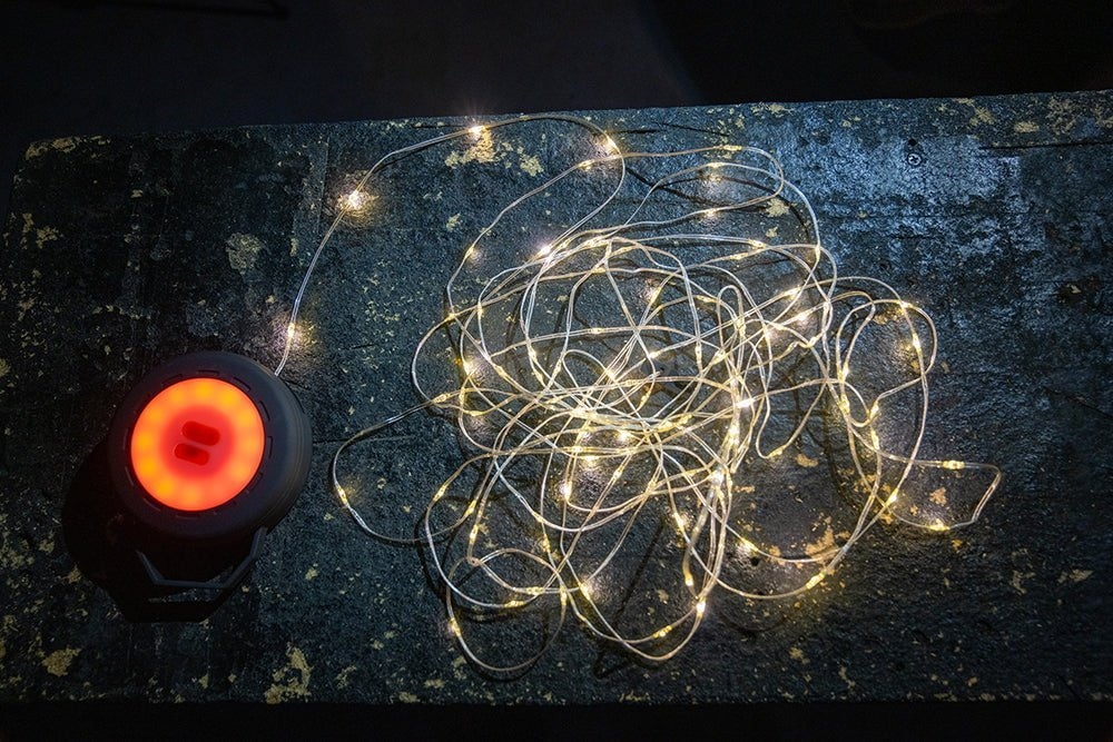 Wildtrak Rechargeable LED Camping Lantern / String Light 10m 200lm