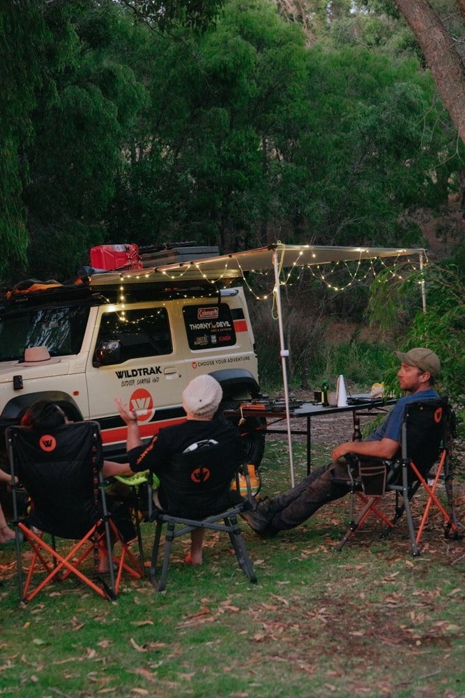 Wildtrak Rechargeable LED Camping Lantern / String Light 10m 200lm