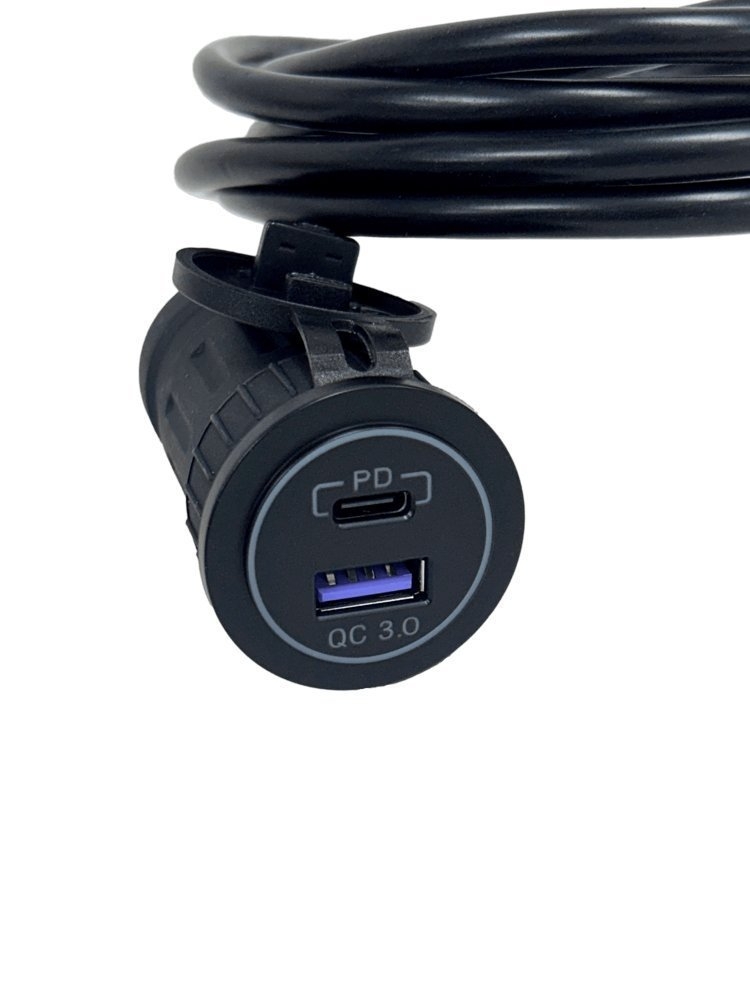 Wildtrak 50A Anderson Connector to USB-C PD Charger 2m