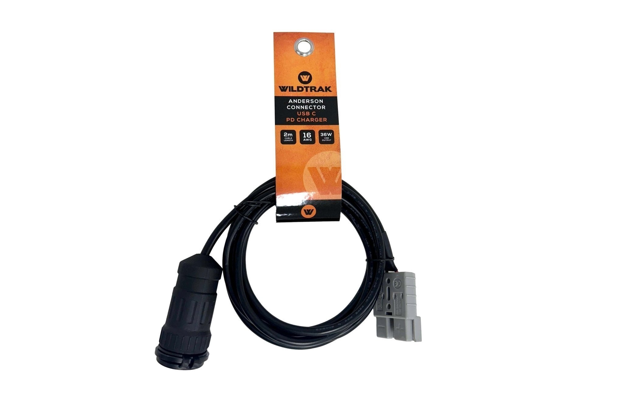 Wildtrak 50A Anderson Connector to USB-C PD Charger 2m