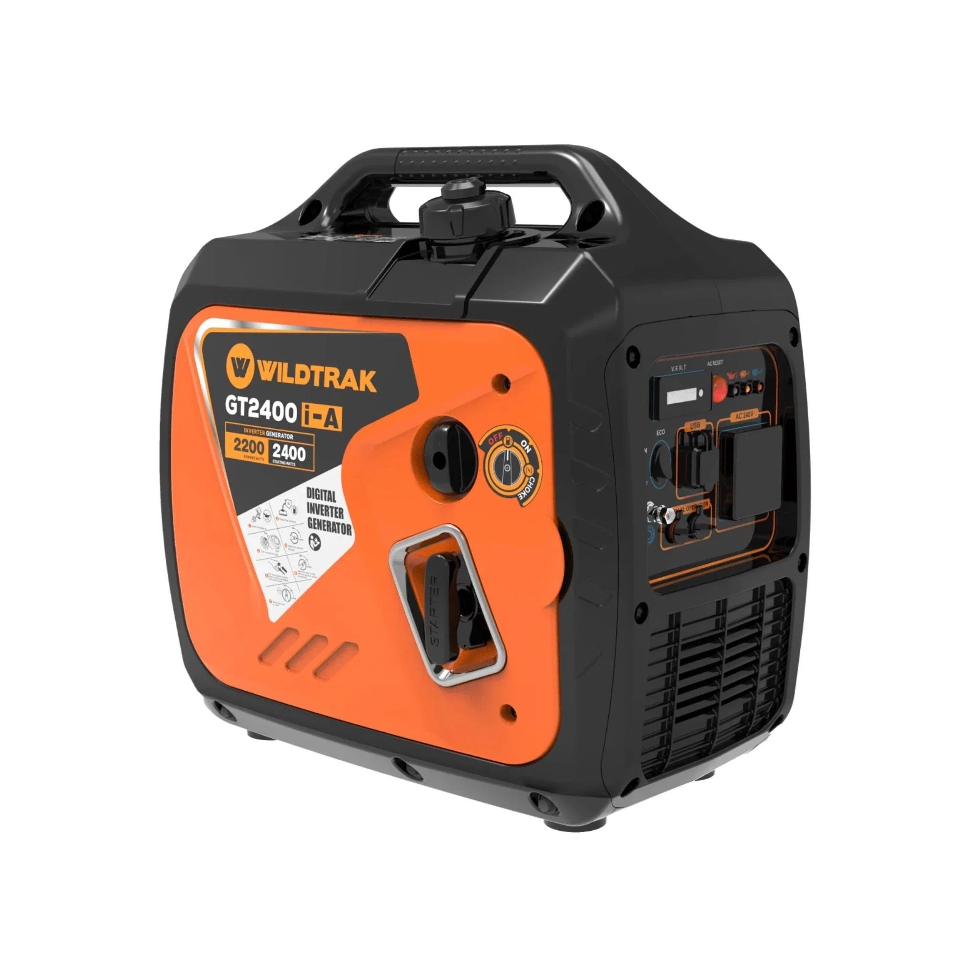 Wildtrak GT2400i-A Pro-Silent Inverter Generator 2.4kW