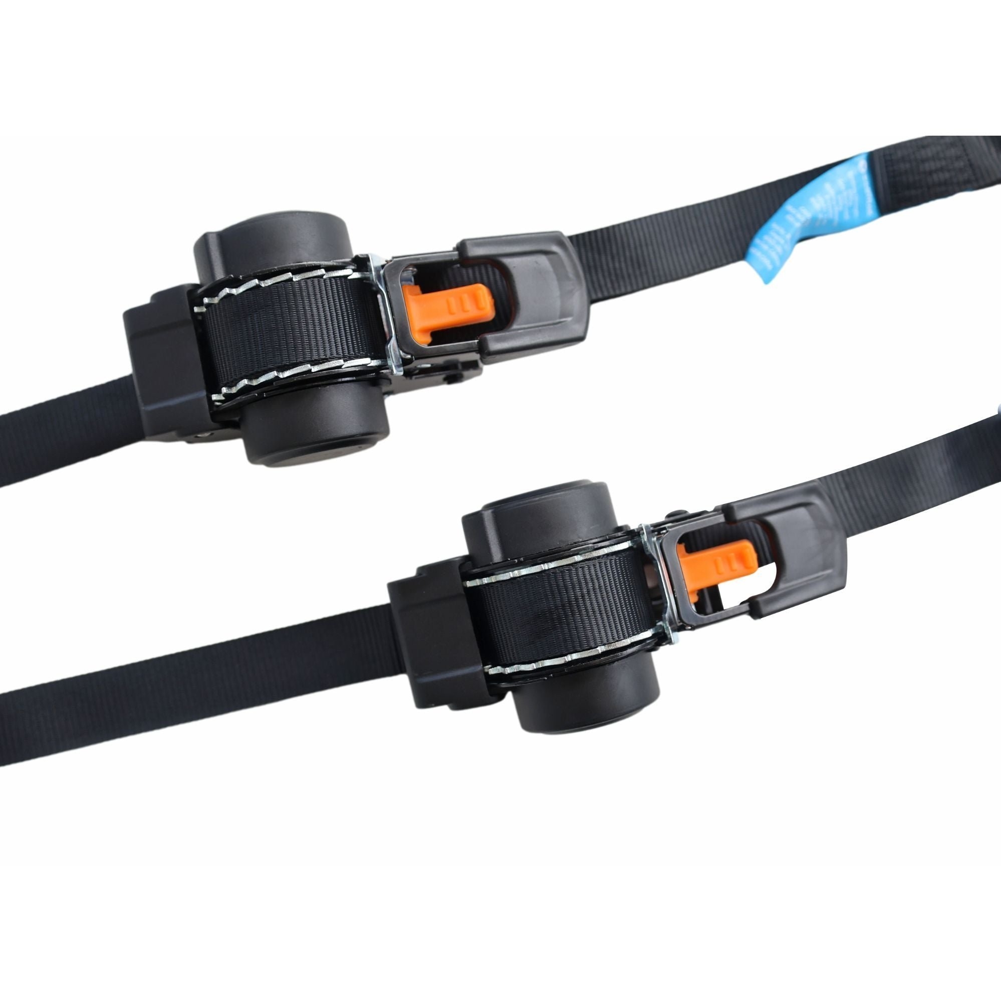 Wildtrak Heavy-Duty Retractable Ratchet Tie Down Strap 3.5m x 25mm Qty 2