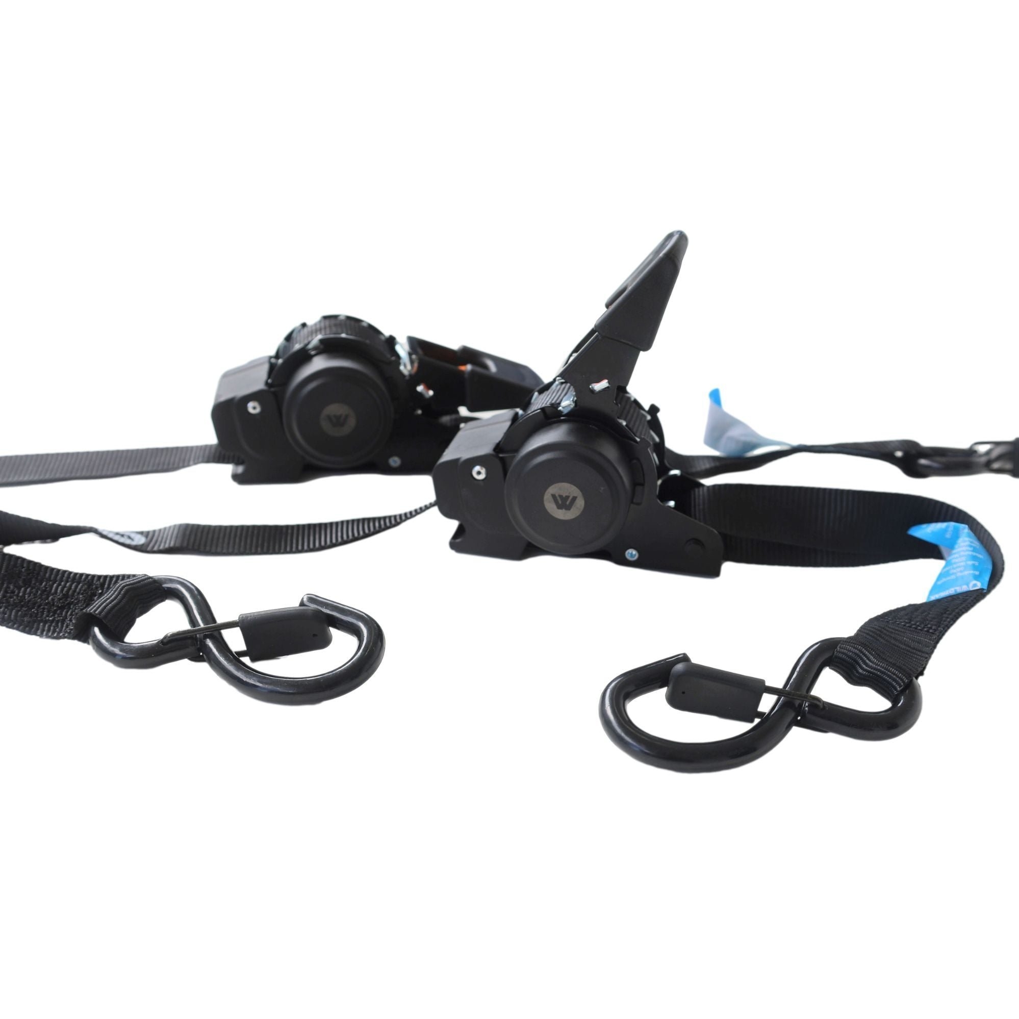Wildtrak Heavy-Duty Retractable Ratchet Tie Down Strap 3.5m x 25mm Qty 2