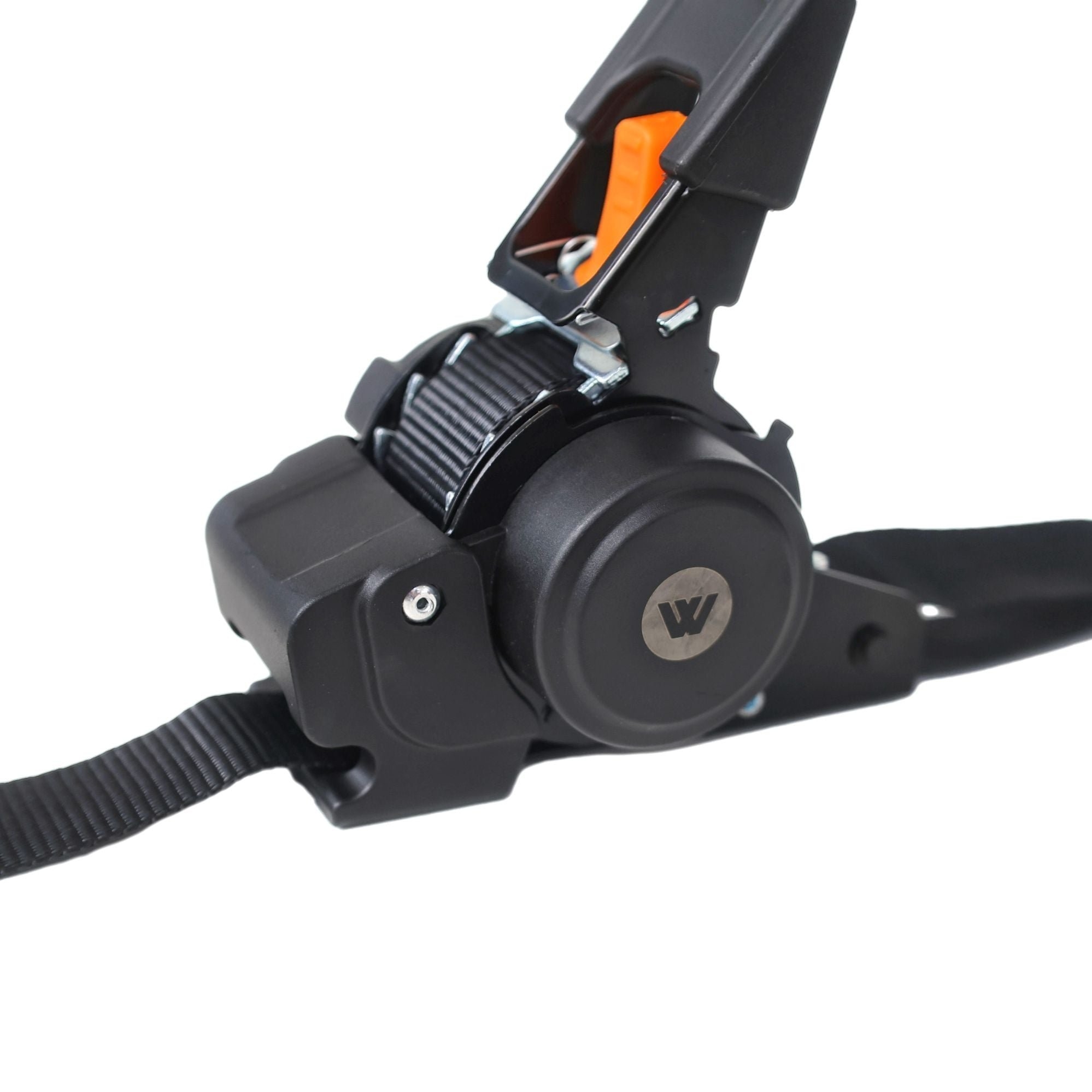 Wildtrak Heavy-Duty Retractable Ratchet Tie Down Strap 3.5m x 25mm Qty 2