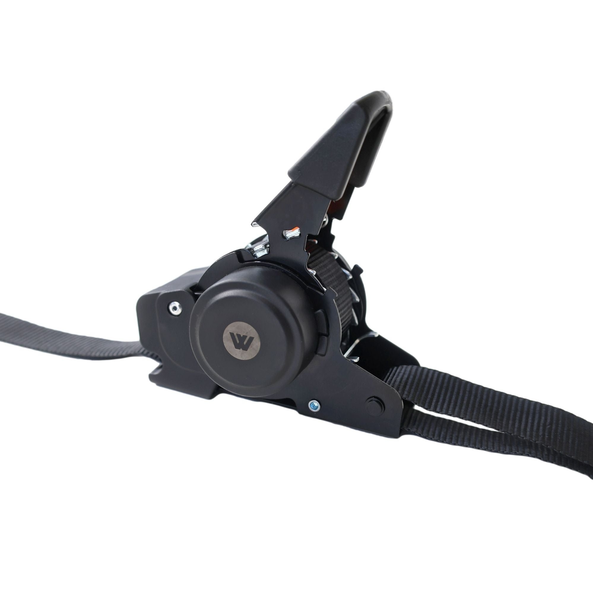 Wildtrak Heavy-Duty Retractable Ratchet Tie Down Strap 3.5m x 25mm Qty 2