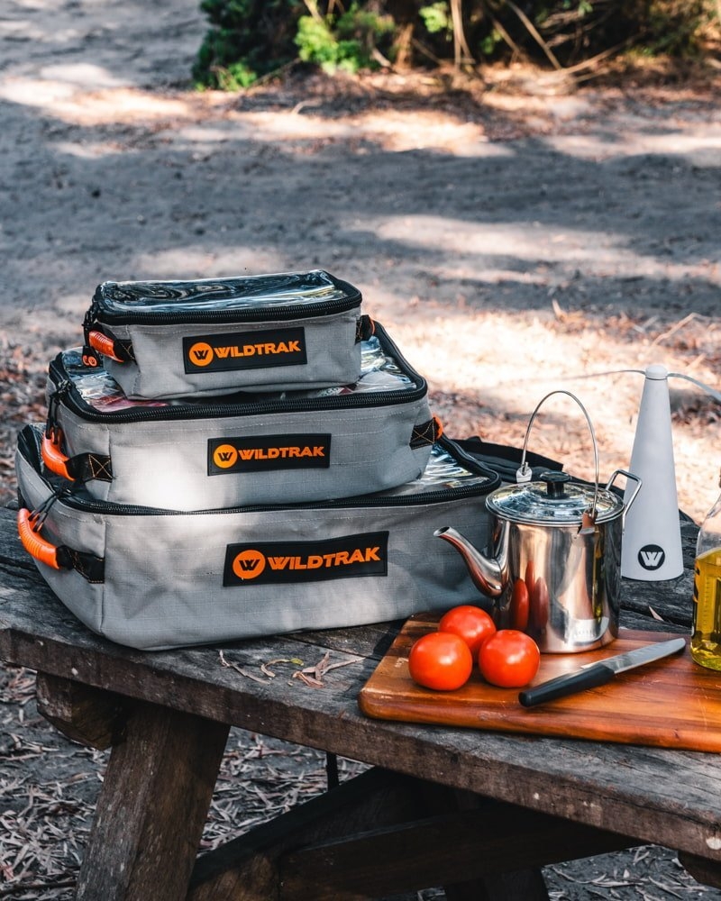 Wildtrak Clear Top Canvas Storage Bag Medium 35x20x10cm