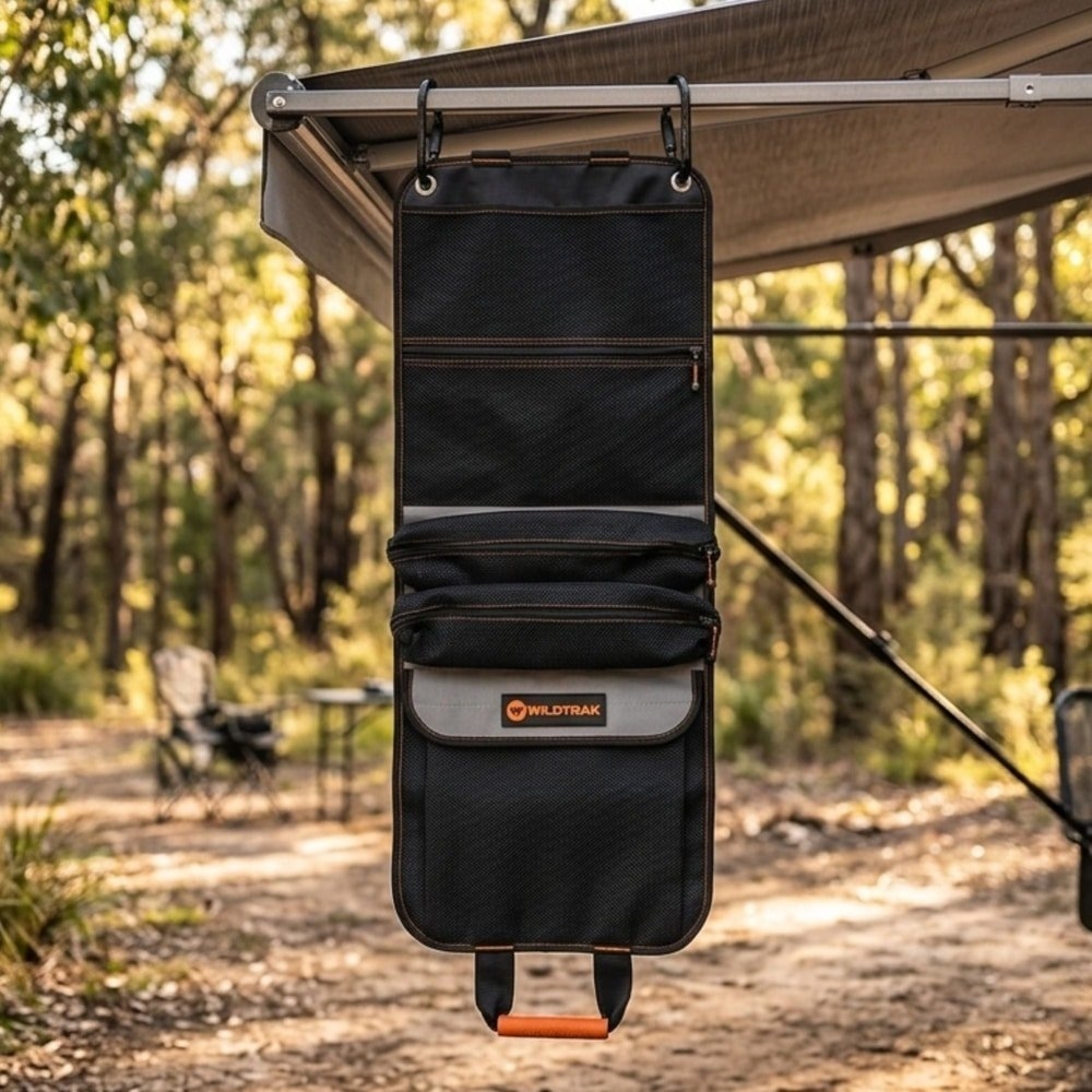 Wildtrak Heavy-Duty Ripstop Canvas Explorer Hanging Organiser Caddy