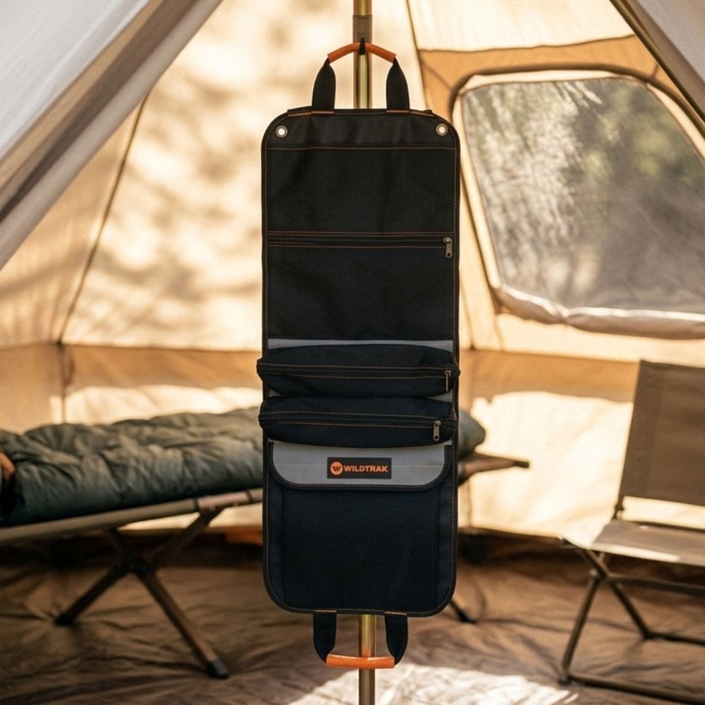 Wildtrak Heavy-Duty Ripstop Canvas Explorer Hanging Organiser Caddy